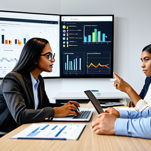 **

"A diverse team of professionals participating in a data analysis training session, fully clothed, appropriate attire, in a modern office setting, focused on data visualization tools and CRM data, safe for work, perfect anatomy, natural proportions, professional, family-friendly, high quality, well-formed hands, proper finger count, natural body proportions."

**